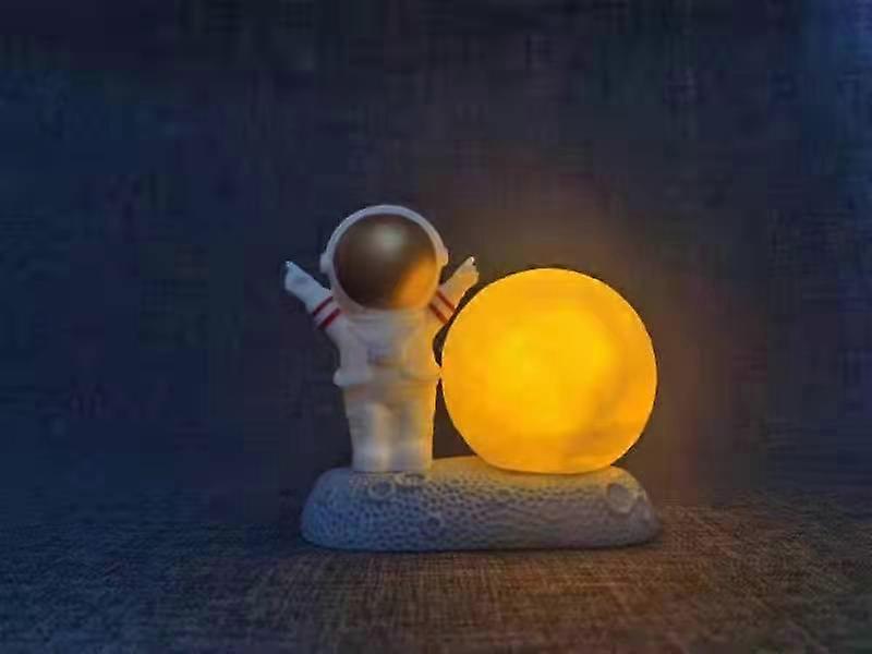 Astronaut Night Light Moon Lamp Decoration Figurine