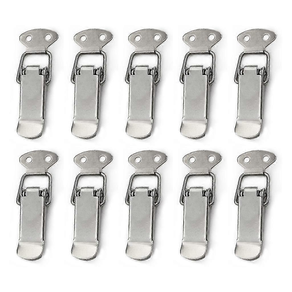 10 Pcs Spring Load Buckle Toggle Hasp For Latch Door Clasp For Latch Hardware Lo