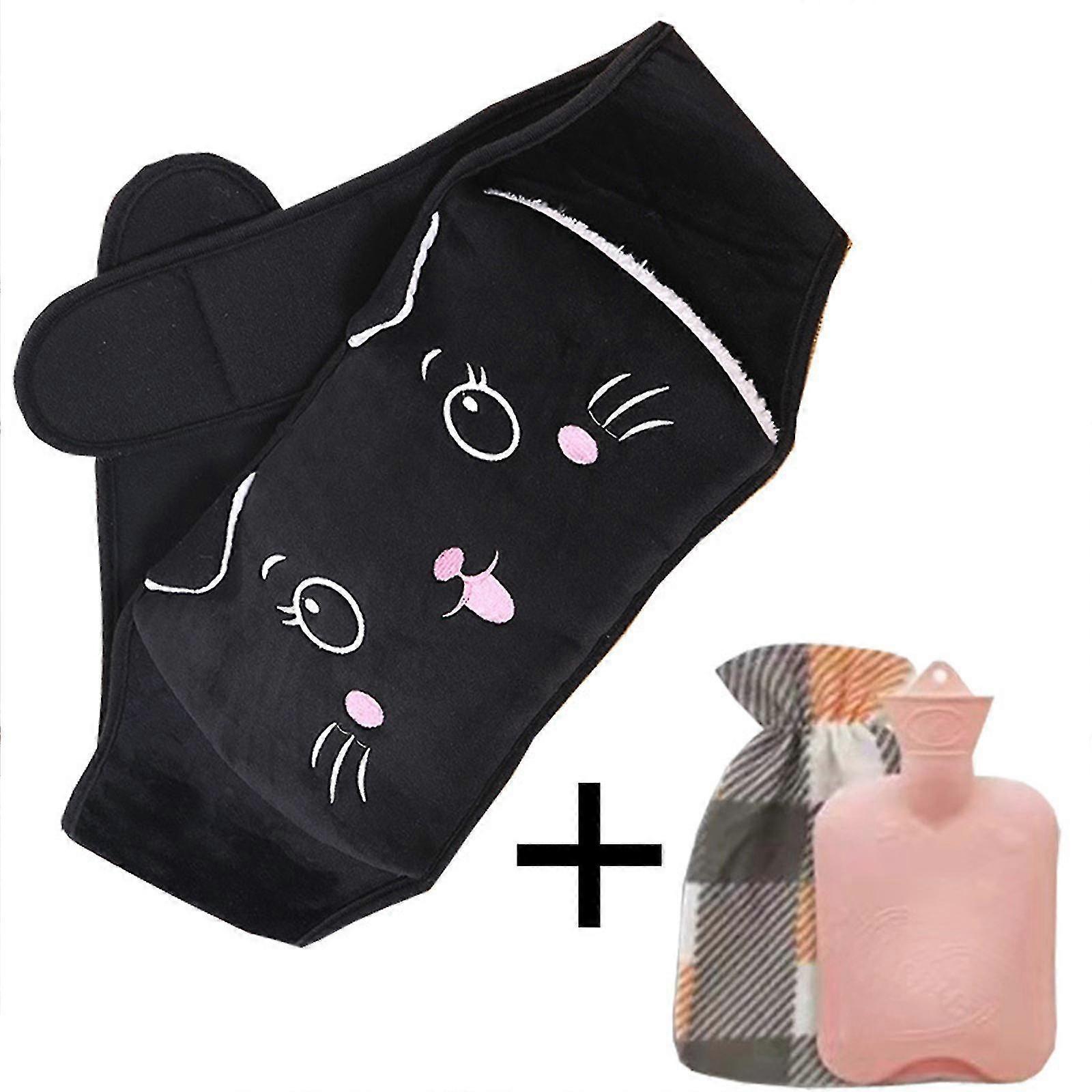 Waist Hot Water Bottle With Belt, Portable Hot Water Bottle For Waist Heat And Pain Relief, Hot And Cold Use