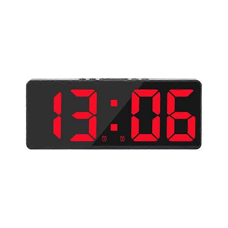 Digital Alarm Clock, Digital Clock with 3 Brightness Levels, Elec