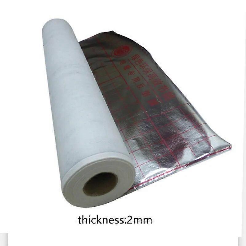 Calore 1 Riscaldamento a pavimento Isolamento termico speciale Foglio di alluminio Pellicola riflettente Argento Arancione Oro Colori Multiuso