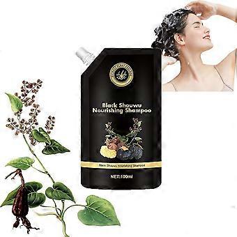 Black Shouwu Nourishing Shampoo, Black Shouwu Anti-hair Loss Nourishing Shampoo, Black Lingzhi Shampoo, Hair Thickening Shampoo