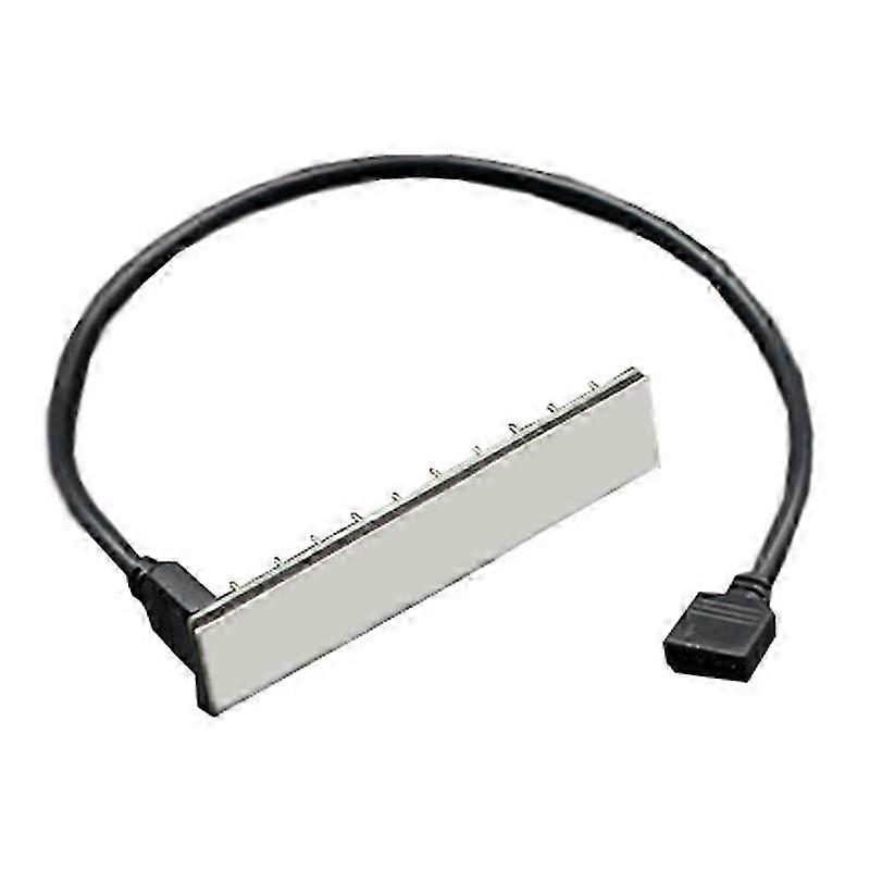 Motherboard RGB Concentrator 11 Channel Halo Synchronous RGB Fan Lamp Control Connector RGB Splitter Hub