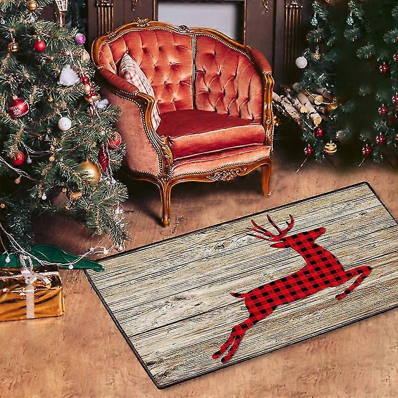 Christmas Decorative Welcome Doormats,non-slip Door Mat 15.7" X 23.6"