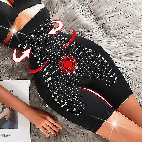 Women's Seamless Shapewear High Waist Shapewear Panty Set Fat Burning Shapewear
