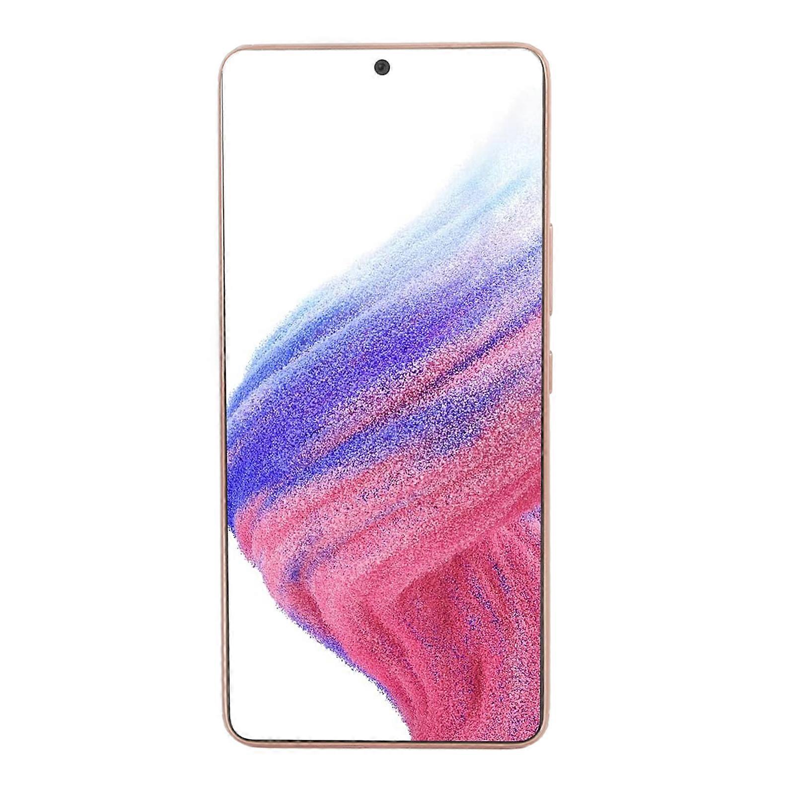 LCD-skärm, digitaliserare, skärm för Galaxy A53 5G, 6,5 tum, pekskärm, med reparationsverktyg, fingeravtryckssensor för A536, SM, A536U, A536B, guld