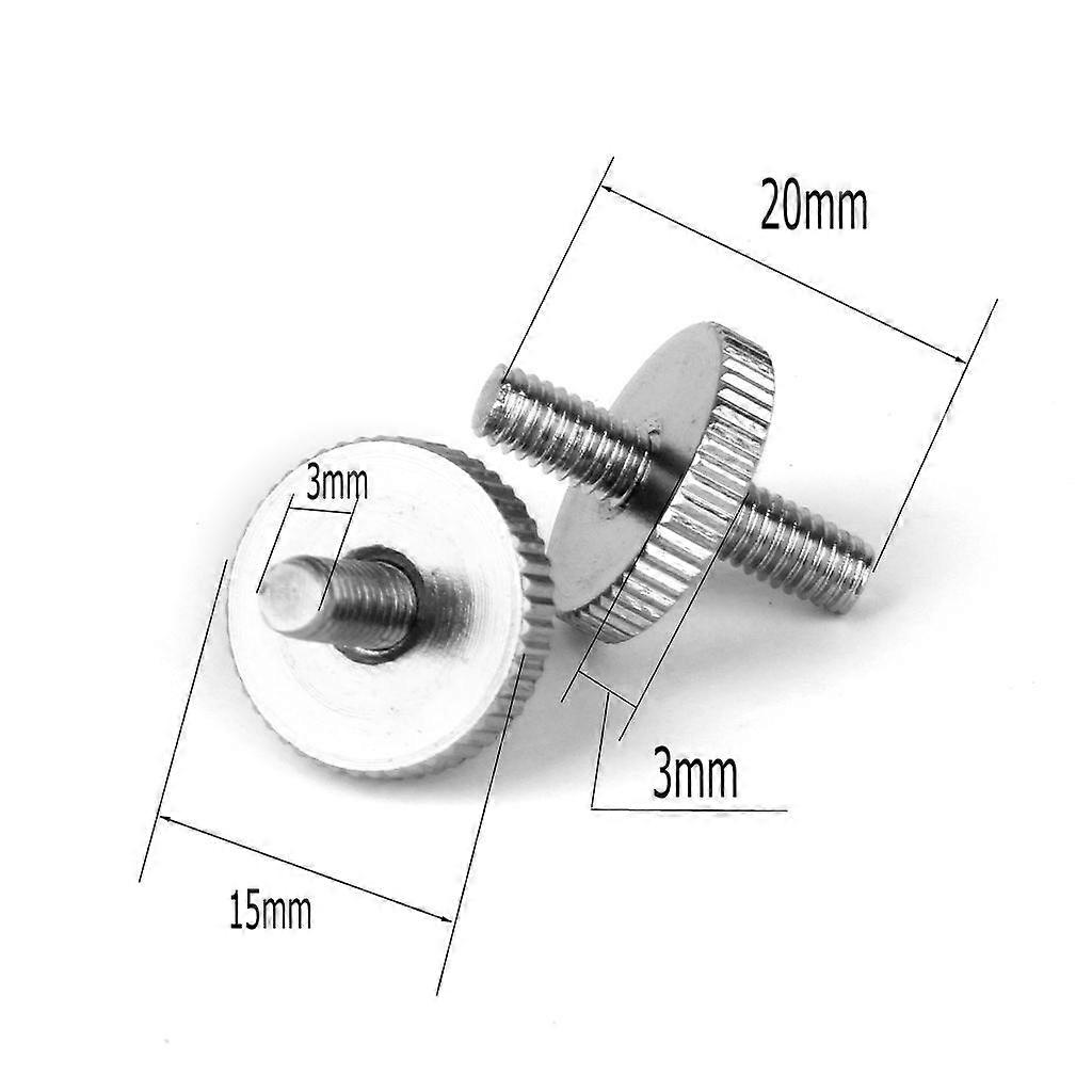 4x 2Pcs Mandolin Guitar Bridge Posts Height Adjustment Screws
