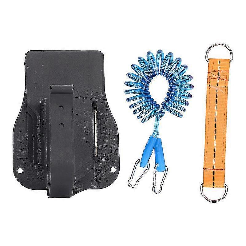 Drill Tool, Driver Drill Belt Holder Multifunctional with Safety Rope for Impact Driver