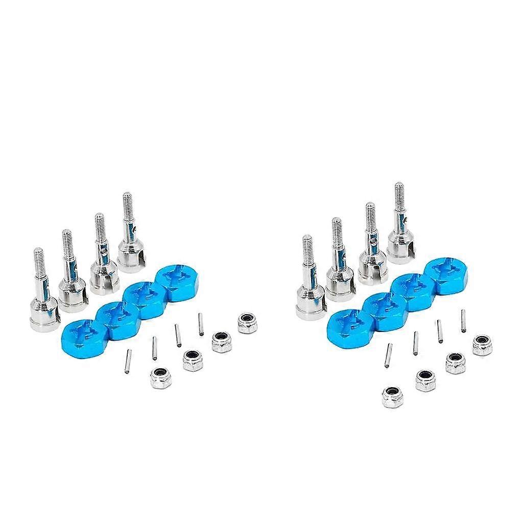 Fits For WLtoys A959/A959B 1/18 RC Car Upgrade Axle Hex Dive Hub Parts 2Sets