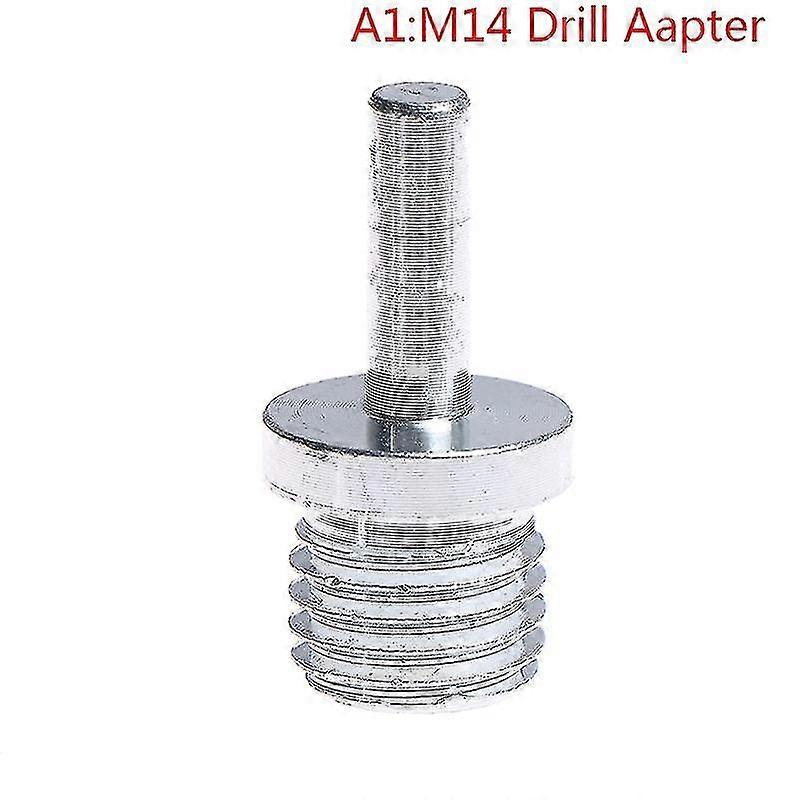 Polishing Drill Adapter Thread Change Adaptor Round Shank Orbital Sander M14/m16/5/8"-11 New Tw