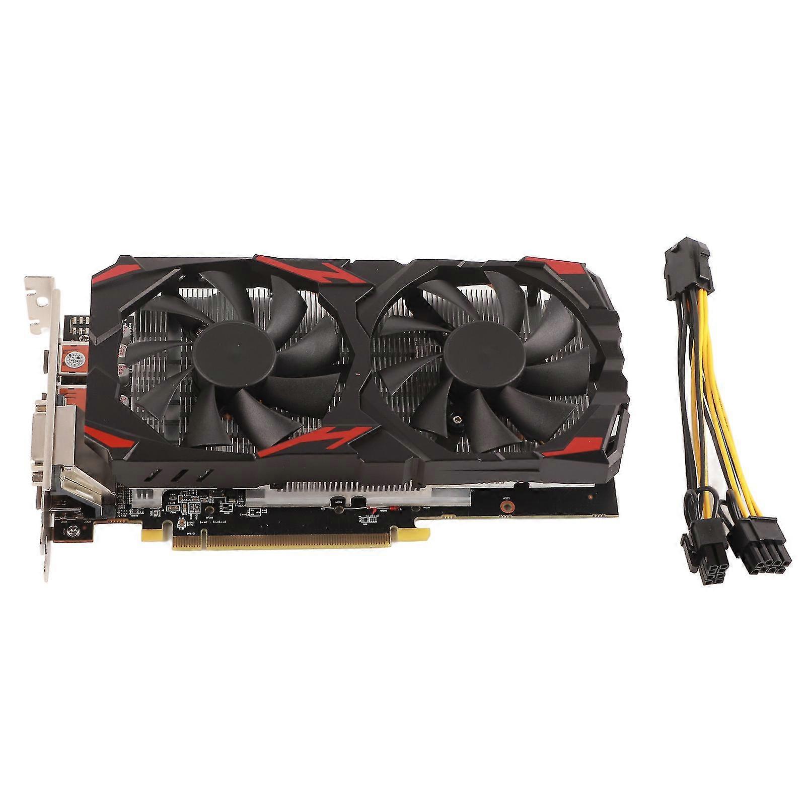 Rx 580 Graphics Card 8gb Gddr5 256bit Support 8k 2 Cooling Fans 16 Pci Express 3.0 Gaming Graphics Card For Home Office ,gaming Pc, Displayport, Hdmi