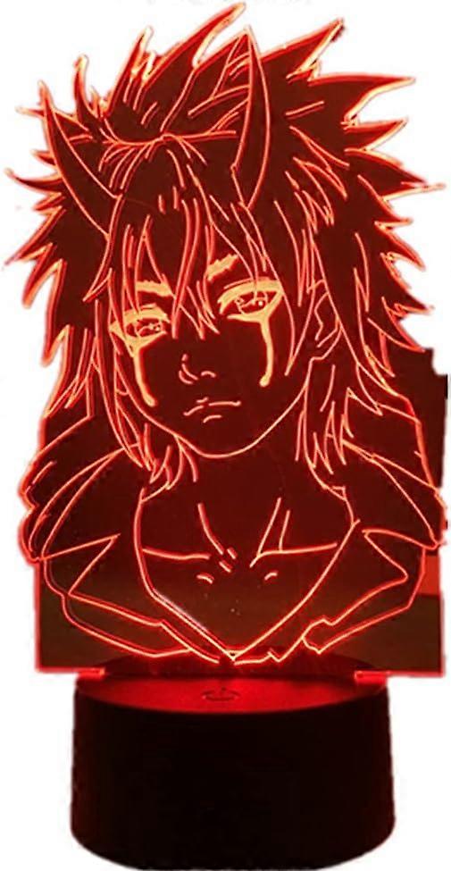 Rysunek 3D Lampka nocna LED nadaje się do lampy stołowej do dekoracji sypialni (Hong Wan)