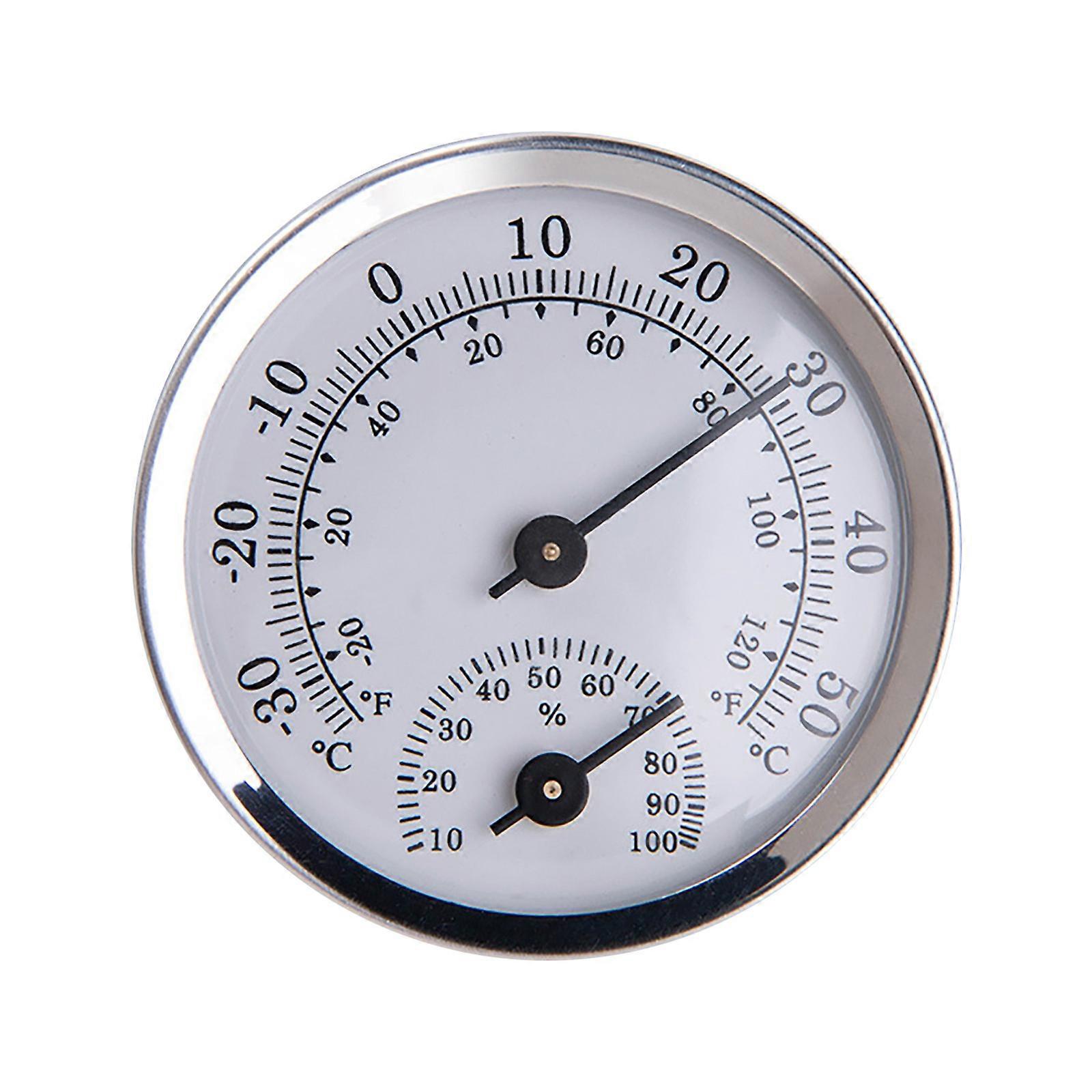 Gereedschapskist Voor Thuis Wall Mount Analog Humidity Gauge Hygrometer Temperature Meter Indoor