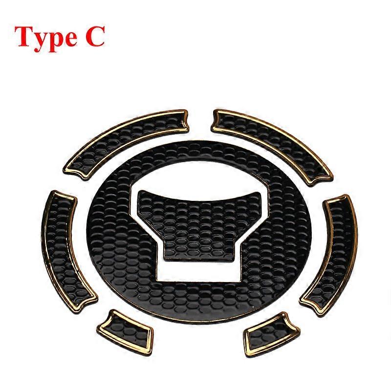 1 יחידות עבור הונדה CB650F / CBR650F VFR800X CBR500R / CB500F / X מדבקת אופנוע כרית מיכל דלק מגן מכסה שמן גז מגן מגן