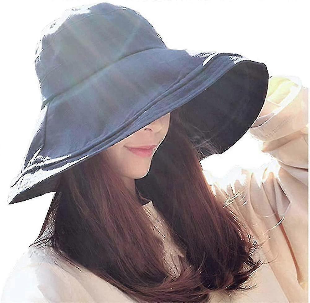 Damski kapelusz plażowy Składany kapelusz z szerokim rondem letni floppy Hat Beach Bucket Hat Garden