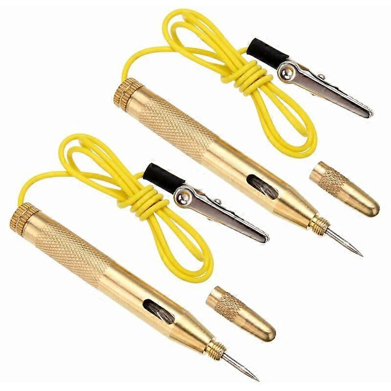 Pcs Voltage Tester with Pen Tool Current Tester 6V-24V Car Battery Testing Equipment Automotive Relay Tester With Alligator Clip