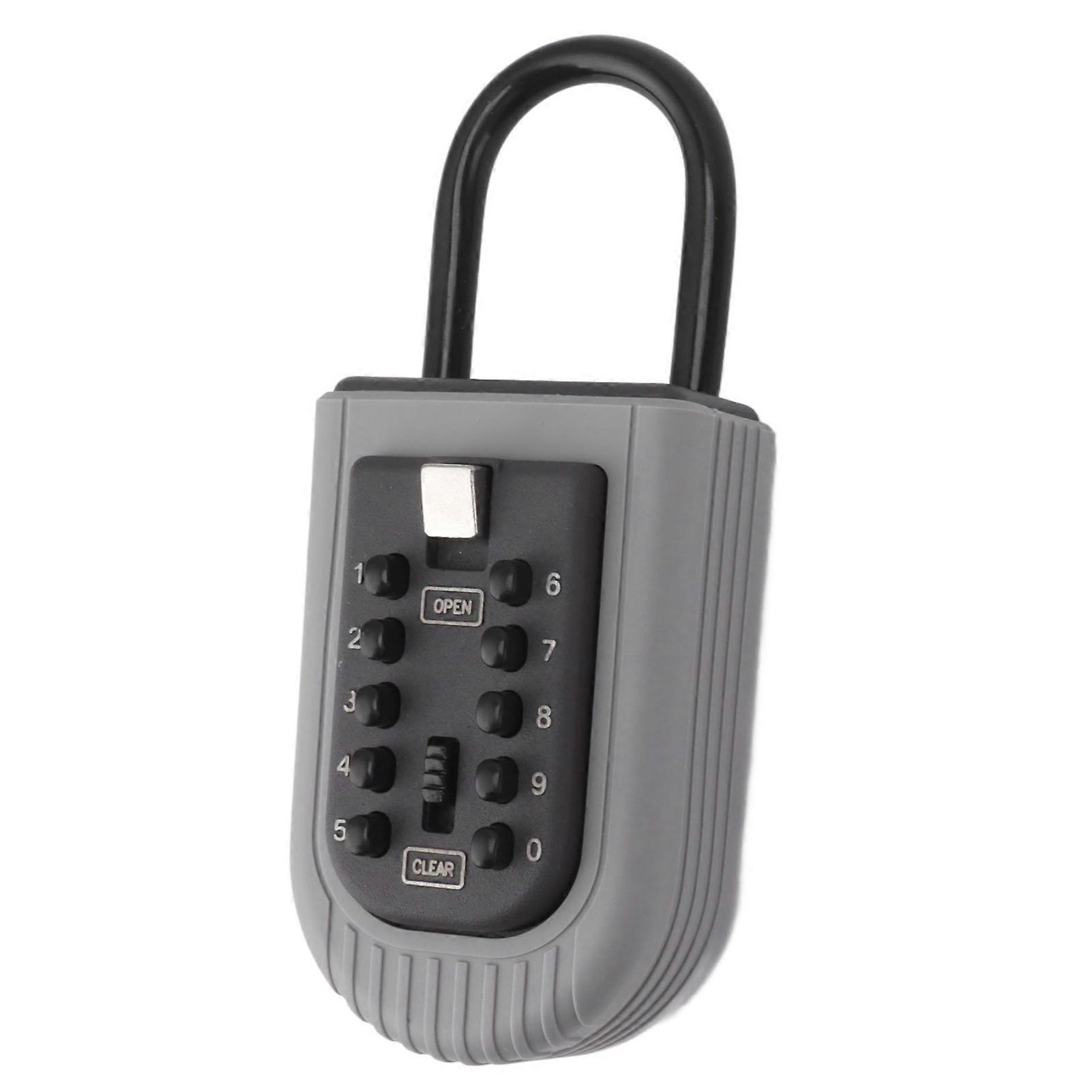 Key Lock Box with Hook Weather Resistant Wall Mount for Home and Car Access