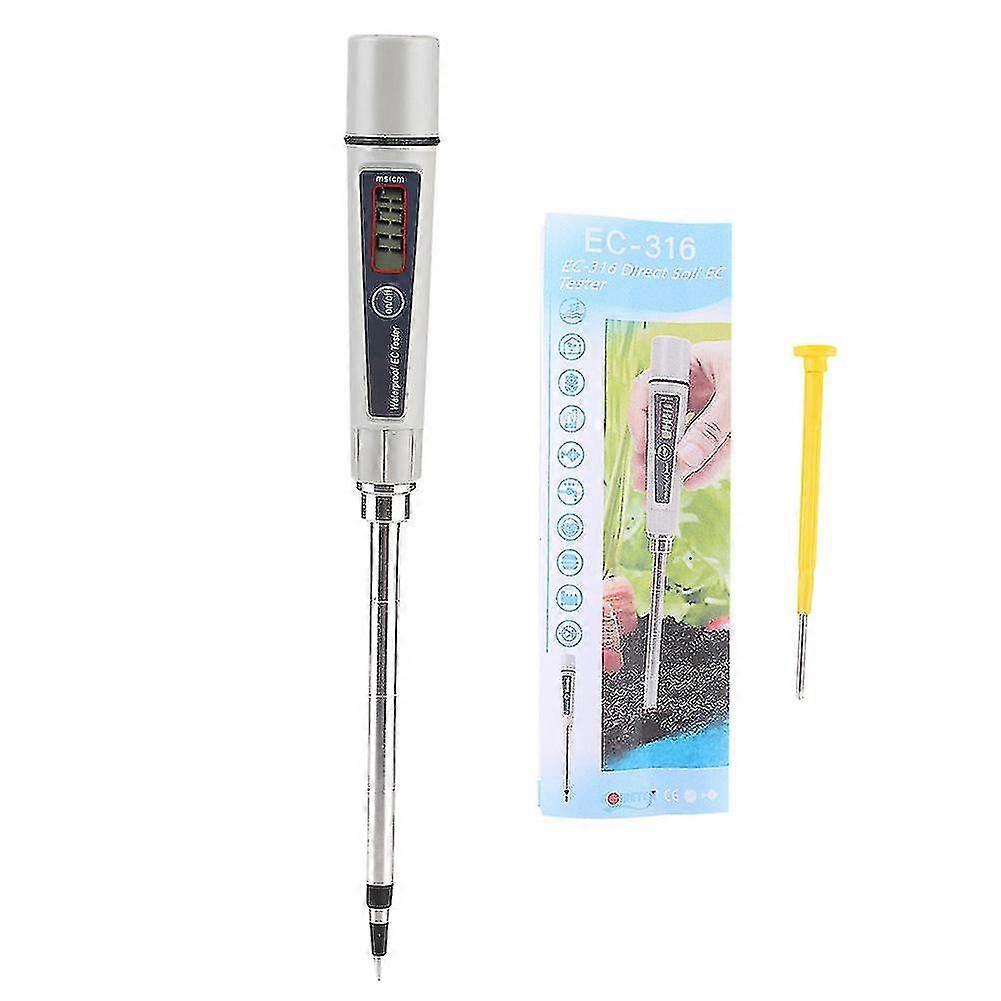 High Precision Agricultural Soil Salinity EC Tester