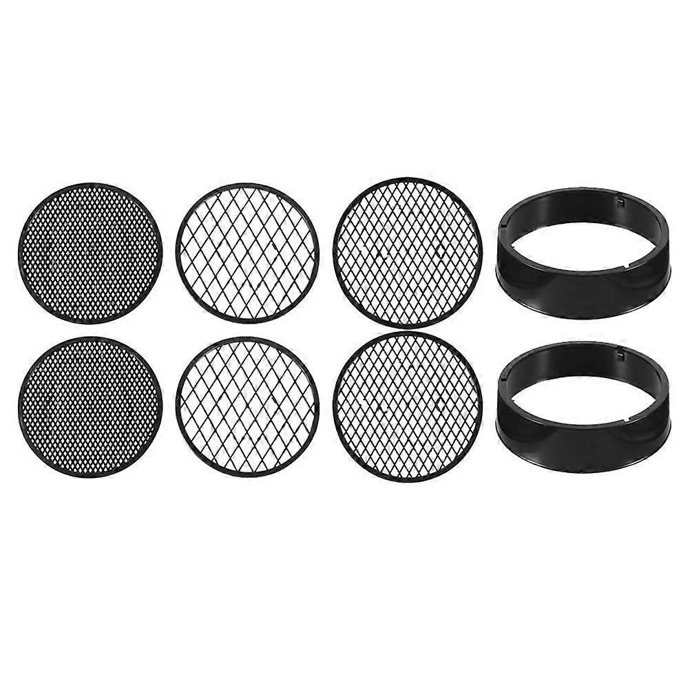 2 Sets/8 stuks Filtrete Filter Tuin Bodem Scherm Tuin Zeef Bodem Raadsel Compost Zeef Zeef Tuinieren
