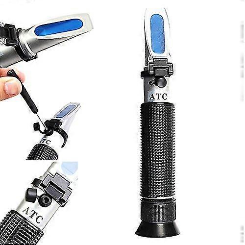 Salinity Meter Refractometer Marine Water Reader 0~100% Salt Aquarium Tester