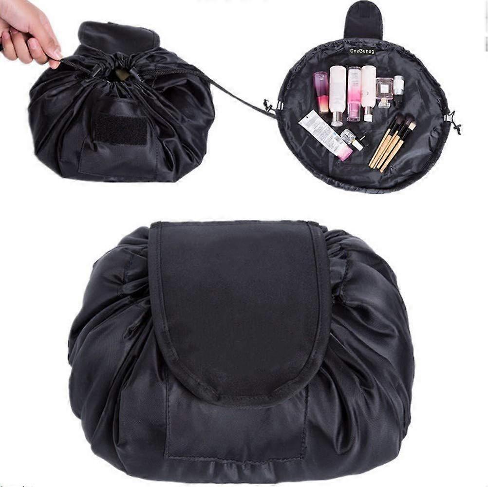 One-Step Organiser Makeup Bag Black