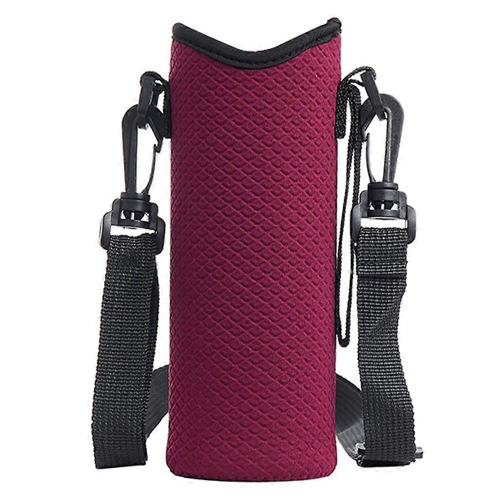 Portable Water Bottle for Case with Adjustable Shoulder Strap Water Bottle Sling