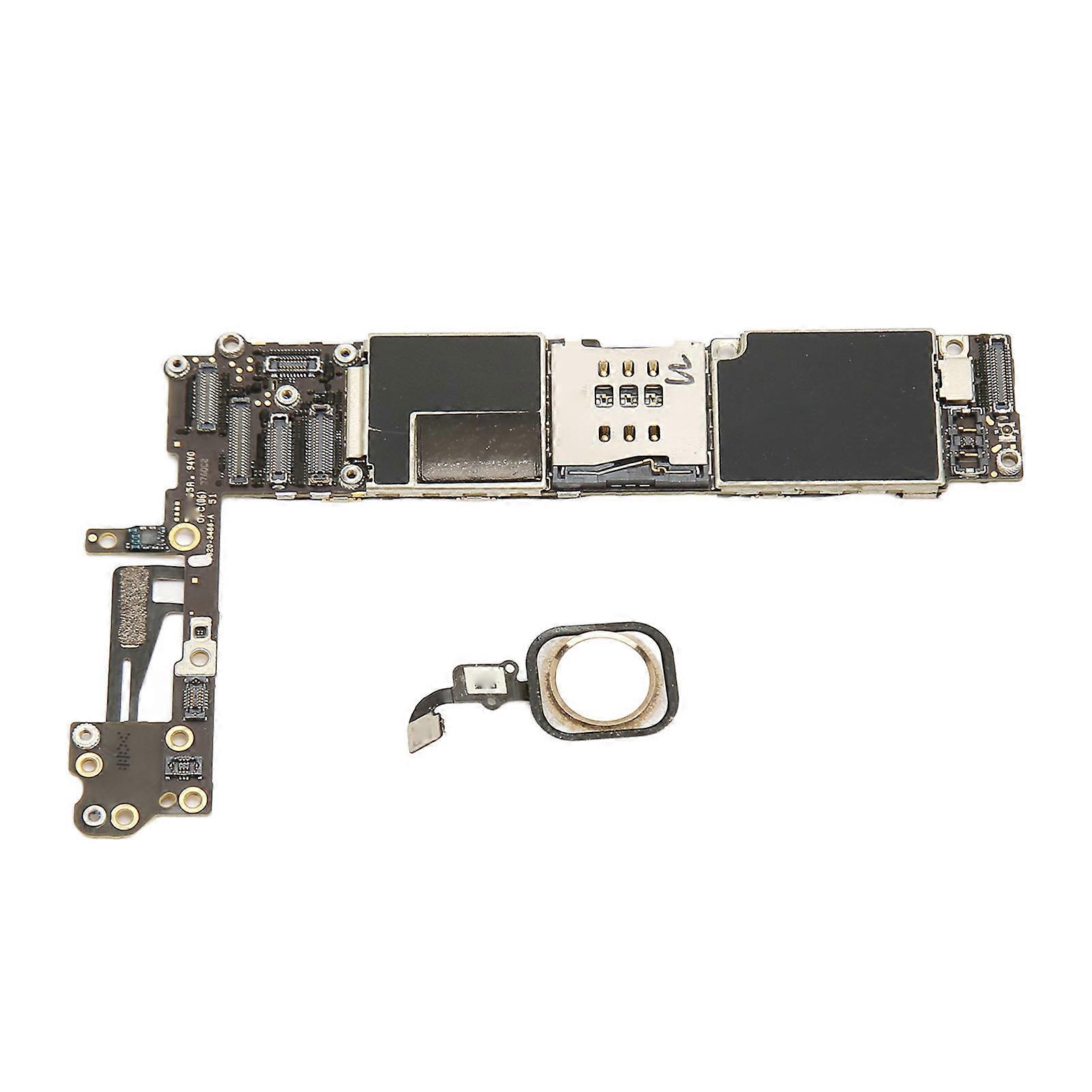 Unlock Motherboard with Touch ID Fingerprint Unlocked Logic Board Replacement for Iphone 6 US Version