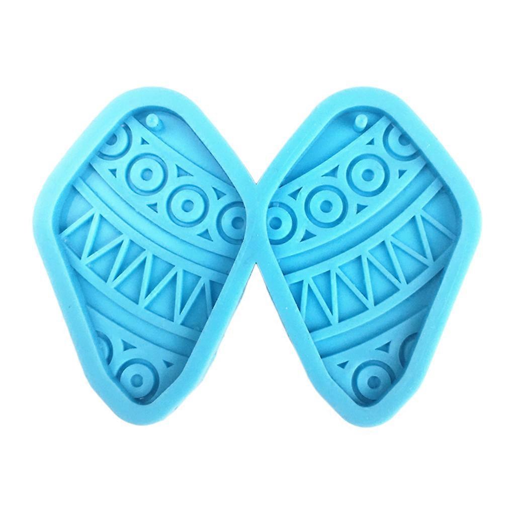 DIY Crafts Ear Studs Casting Mold Eardrops Dangler UV Crystal Resin Epoxy Mold