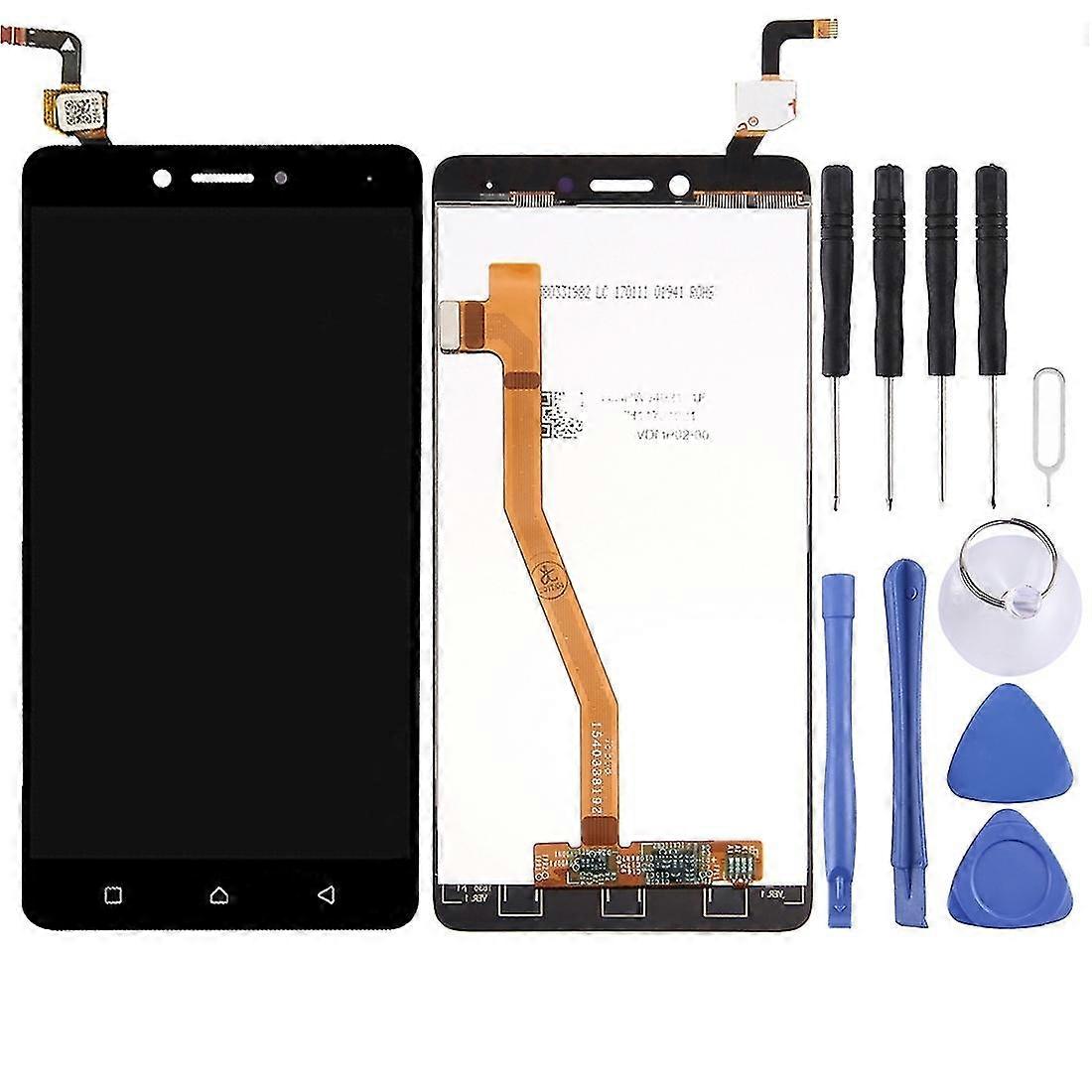 OEM LCD Screen for Lenovo K6 Note with Digitizer Full Assembly (Black)