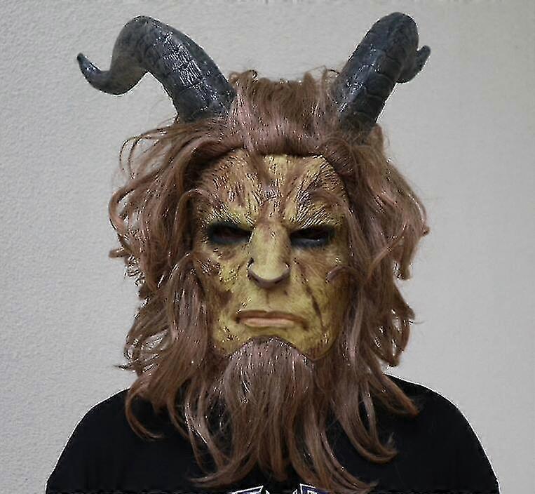 コスプレ 映画 美女と野獣 王子様 マスク ヘルメット アイパッチ フェイスマッフル コスプレ ハロウィン カーニバル レディース メンズ