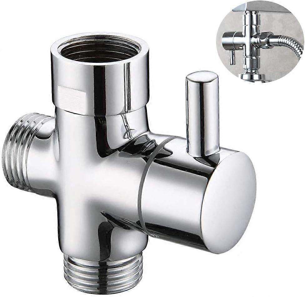 Solid Brass 3 Way Valve - 3 Way Shower Divider - Bathroom Kitchen Replacement