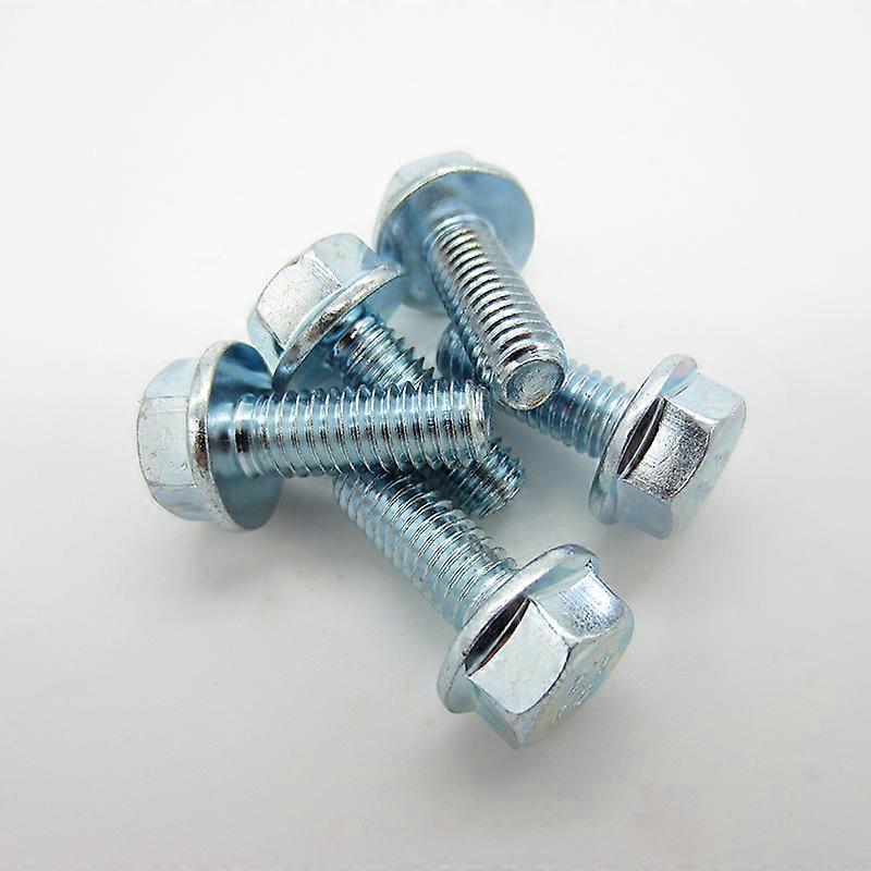 M5 M6 M8 M10 M12  Grade 8.8 Galvanized Hexagonal Flange Bolts Flange Screws Hexagonal Belt Pad Full Thread/Partial Thread