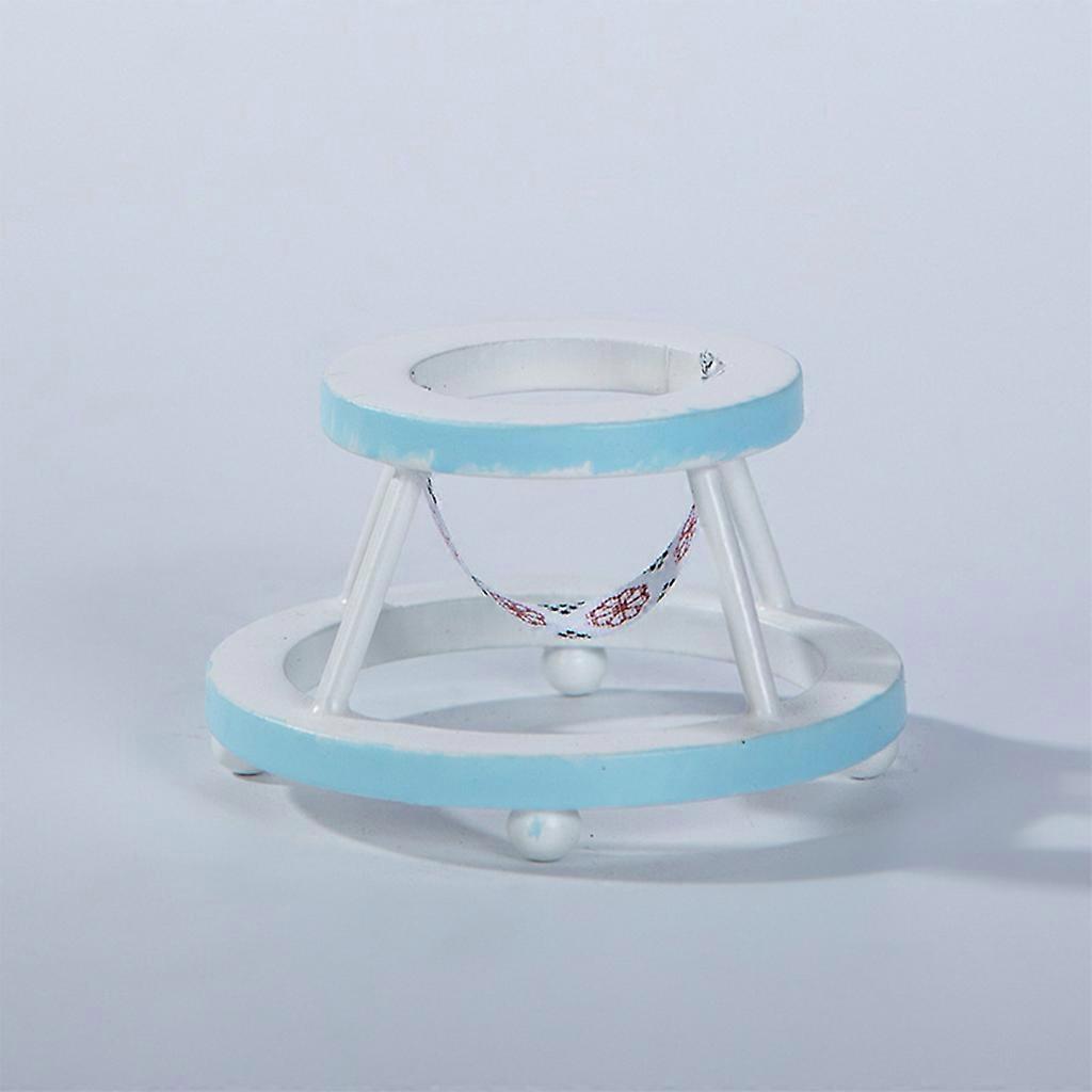 1:12ドールハウスミニチュア木製ベビーウォーカーおもちゃ人形小道具家具