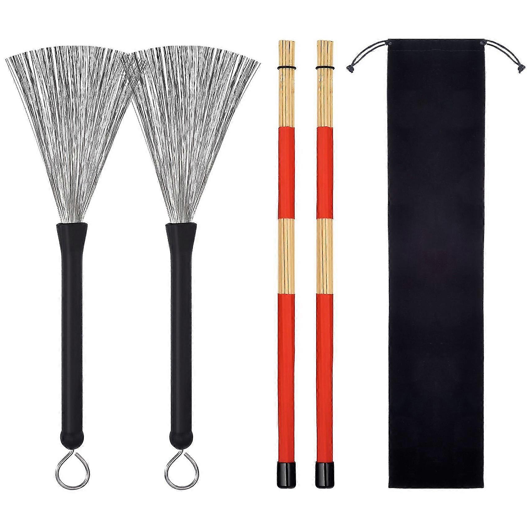 Sticks Drums Brushes Brush Sticks Brushes Sticks Sticks Retractable Brush Sticks Sticks Brush Sets