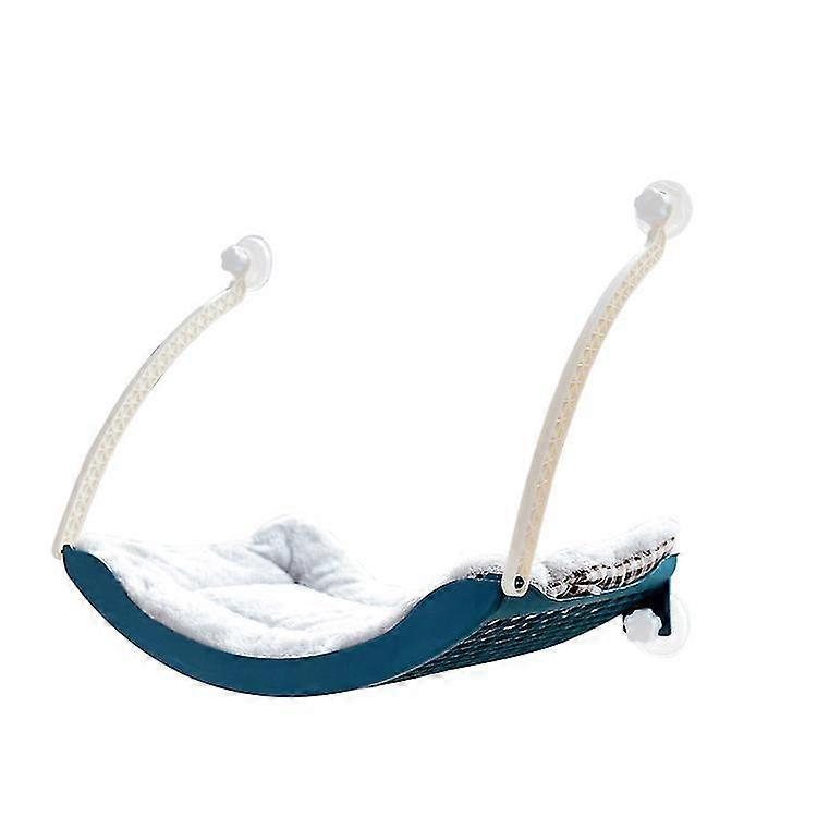 Cat Bed Wall Suction Cups Pet Hammock Window Perch Resting Seat Space Saving