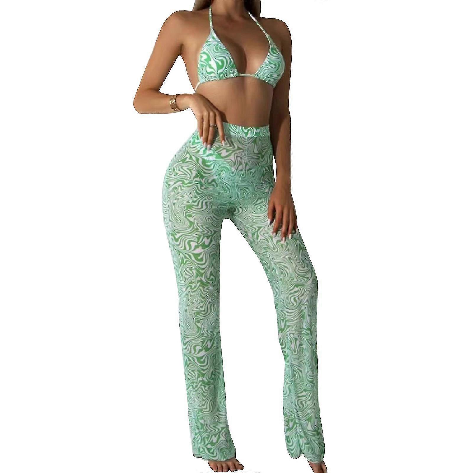 Bikini Floral 2022 Maillot de bain Femmes 3 pièces Push Up Bikini Set Maillot de bain