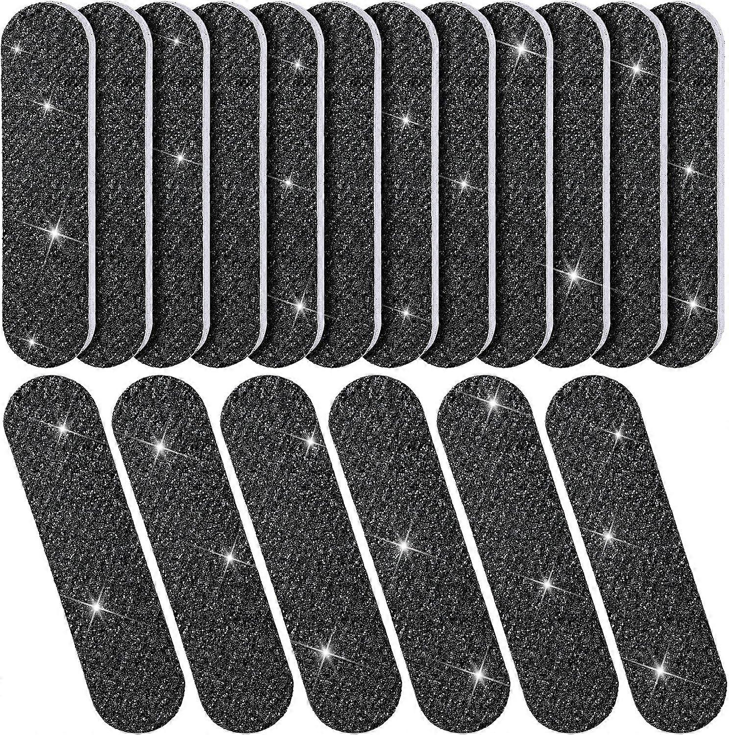 100 Pack Nail Files Double Sided Emery Boards Manicure Tools (Classic Style)