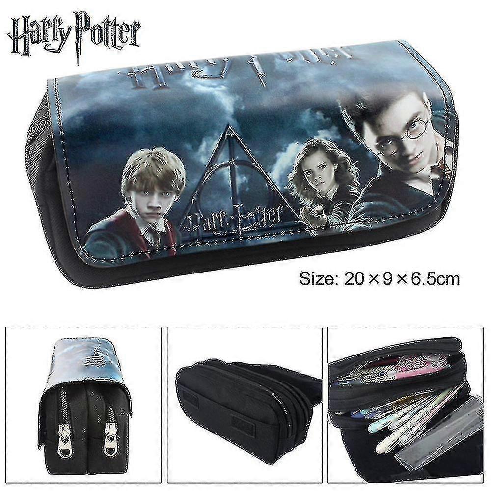 Harry Potter Children"s Double Pencil Case Large Capacitycolor-1mt