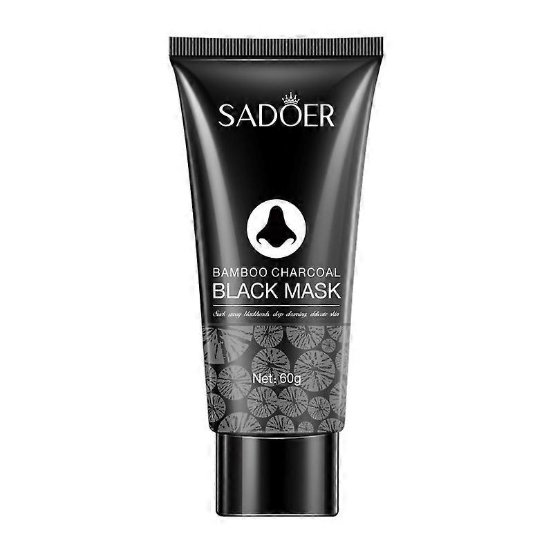 Le masque nasal points noirs au charbon de bambou SADOER nettoie et élimine en douceur les points noirs