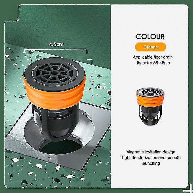 One Way Valve Toilet Deodorant Floor Drain Toilet Floor Drain Bathroom Inner Core Sewer