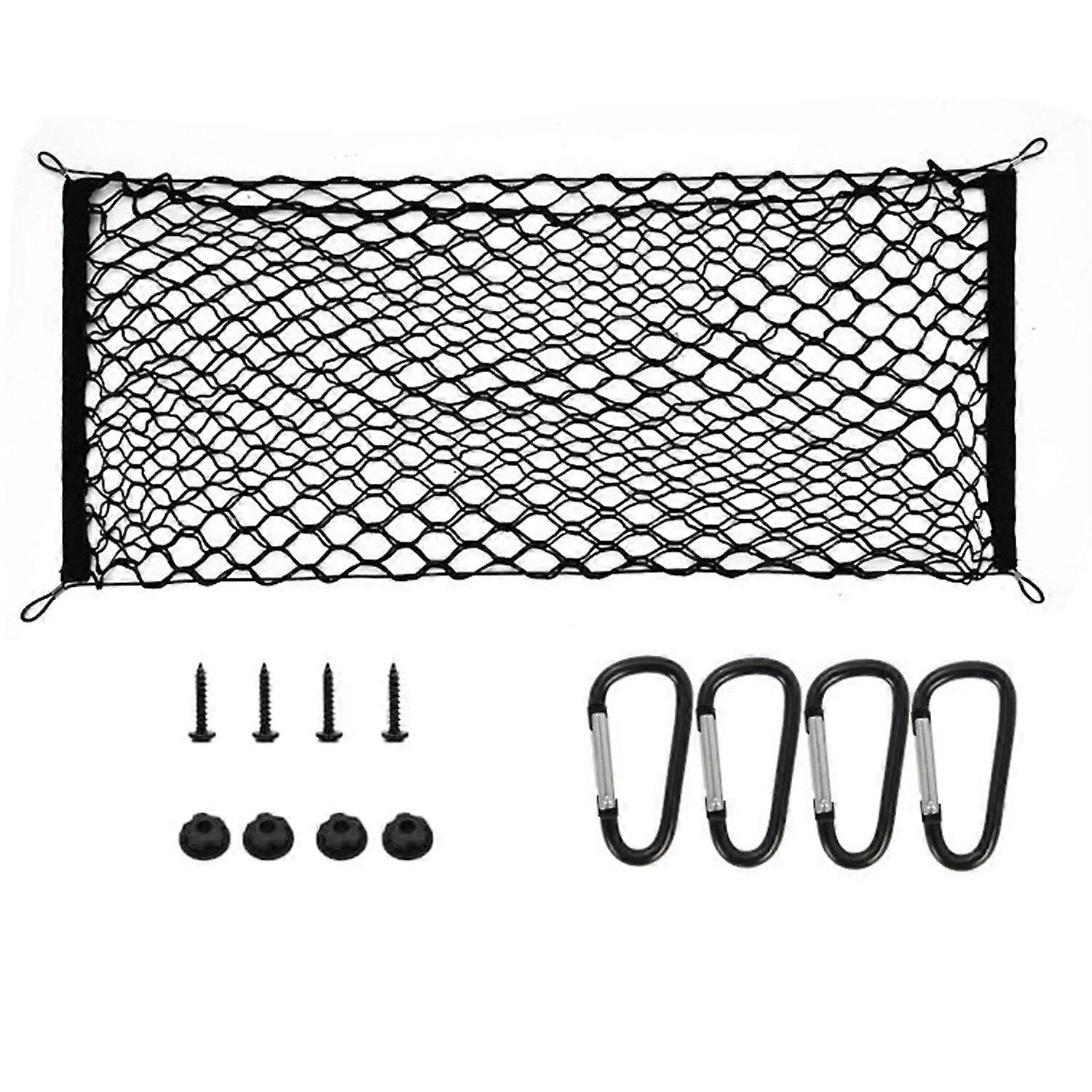 Cargo Net Trunk Bed Extender with Hooks Accessories Large Capacity Universal Easy Installation Truck