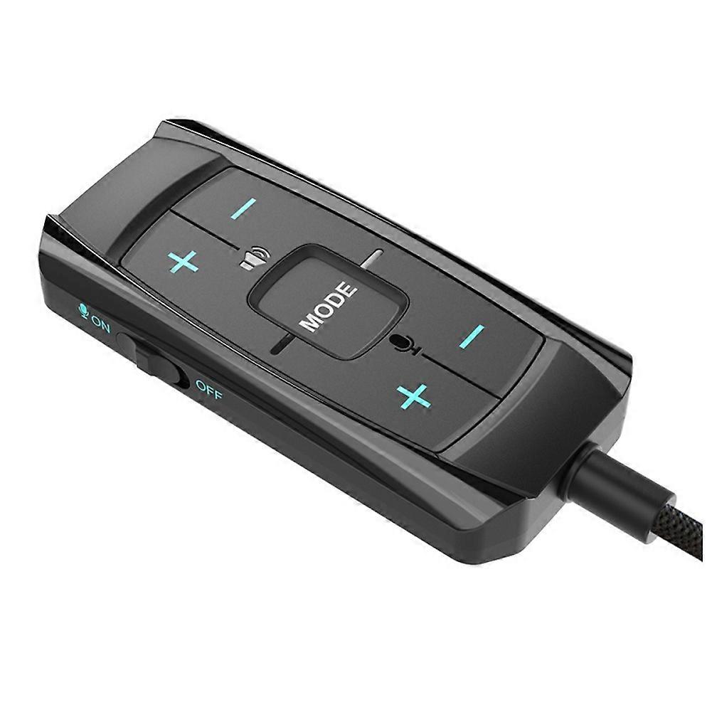 External USB Sound Card 7.1 Channel 3D Audio Adapter 3.5mm Gaming Headsets Earphones Replacement fo