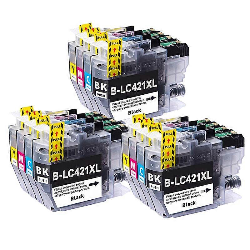 LC421 LC421XL Compatible Ink cartridges For Brother DCP-J1050DW MFC-J1010DW DCP-J1140DW Printer High Capacity Cartridge