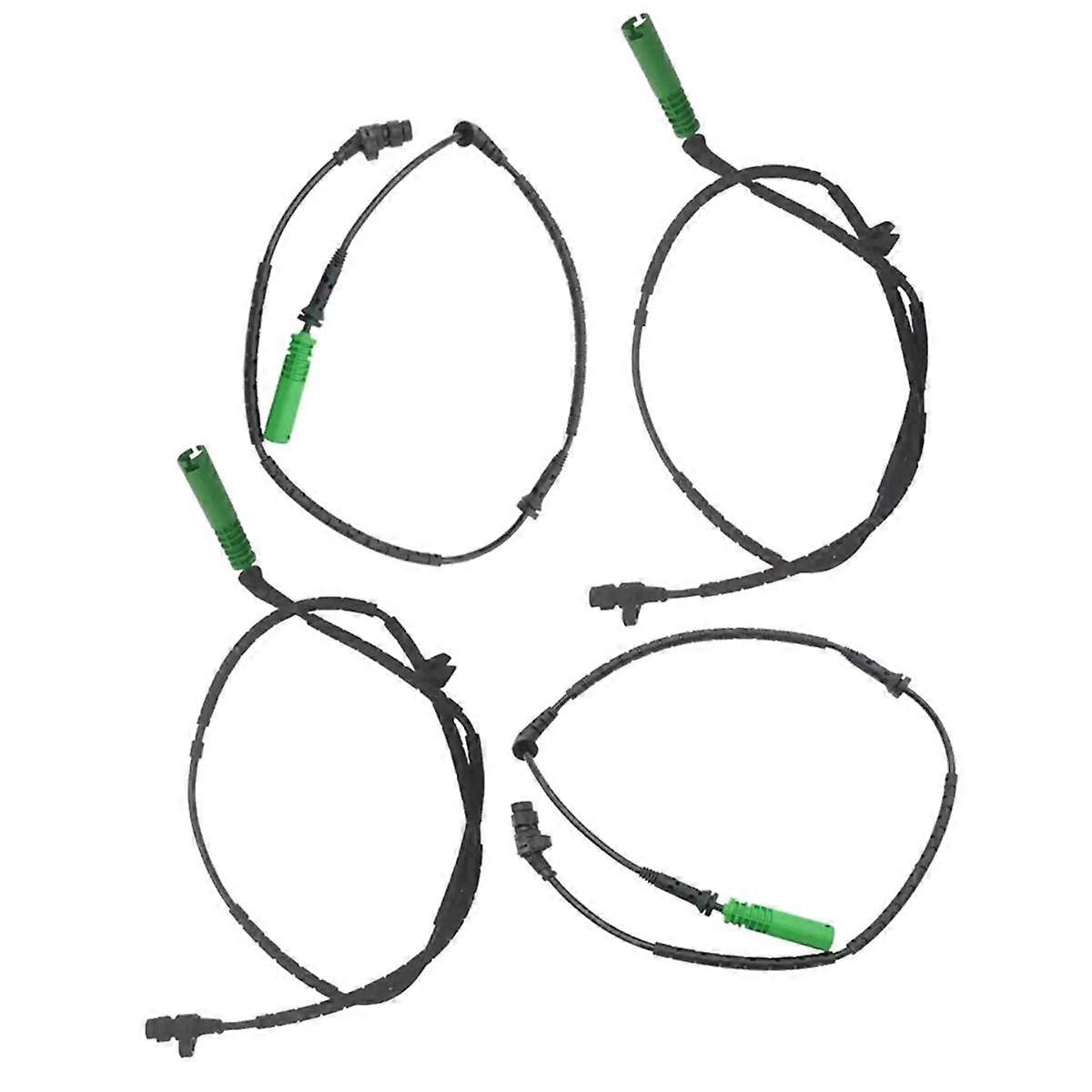 4Pcs ABS Wheel Speed Sensor Front & Rear SSF500011 SSF500021 For Range 2007-2012