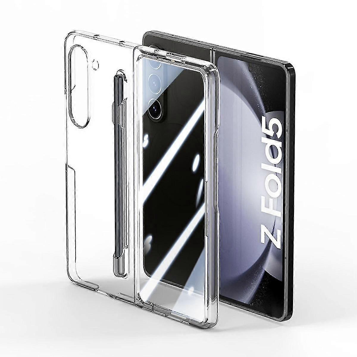 Z Fold 5 Case, Slim Ultra Thin Pc Shockproof Case Compatible Samsung Galaxy Z Fold 5 With S Pen Hold