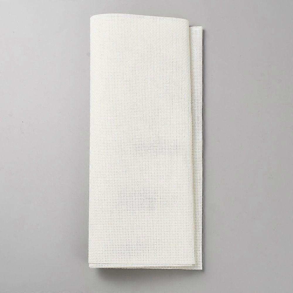 Solid Colored Cross Stitch Fabric 14CT Aida Cloth White 100x30x1mm
