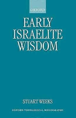 Early Israelite Wisdom