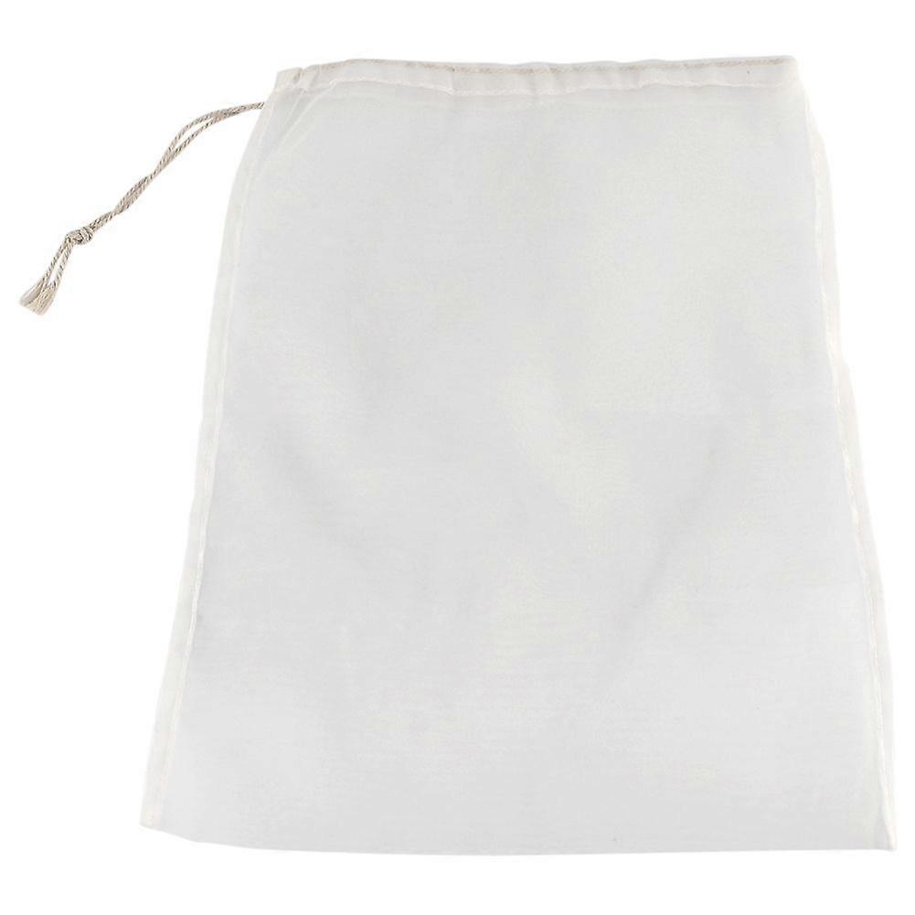 100 Mesh Food Grade Wine Filter Bag Reuseable Home Brew Beer Making(30 x 45cm)