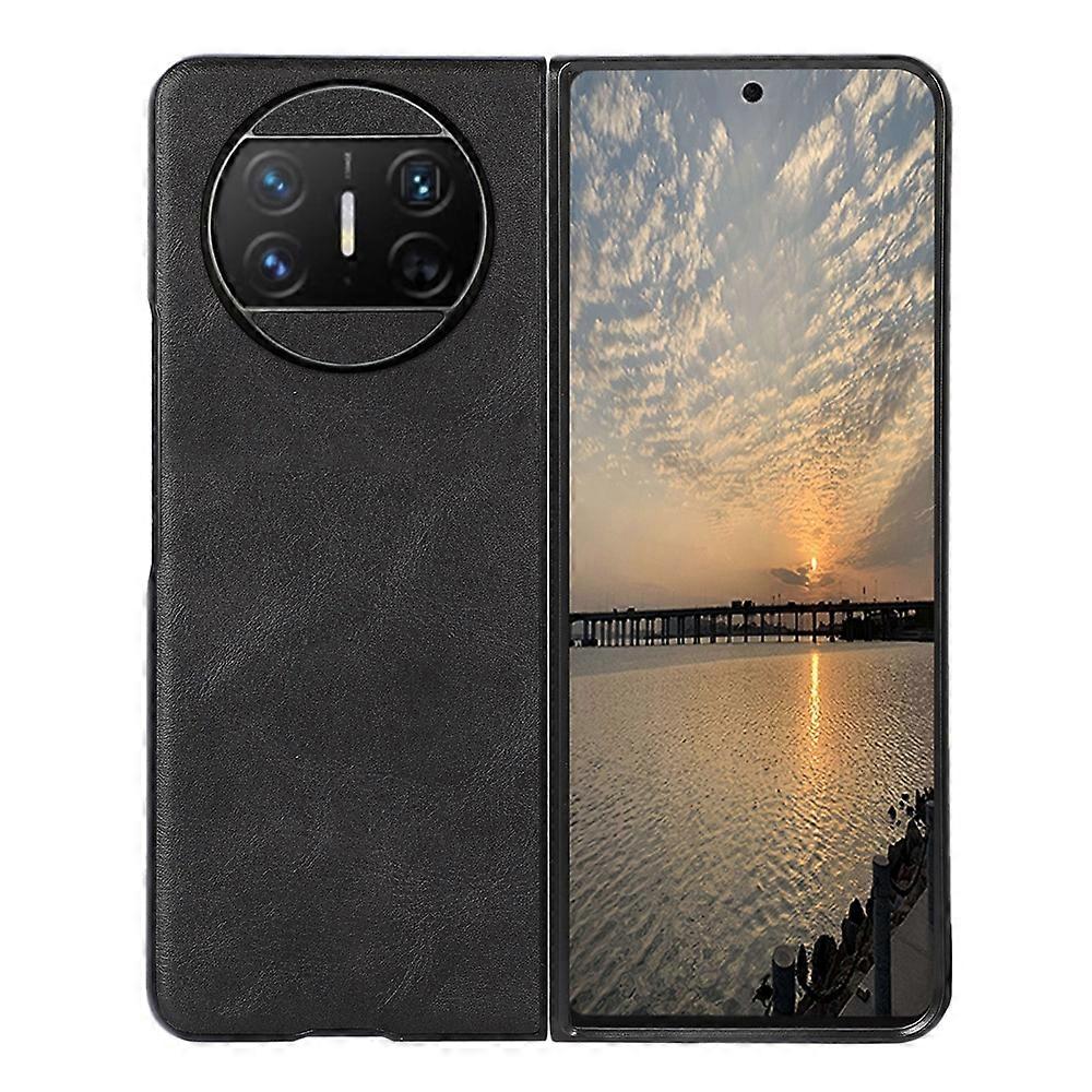 For Huawei Mate X3 Cowhide Texture PU Phone Case
