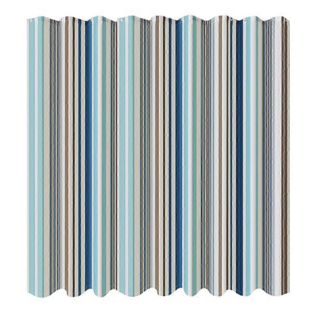 Rideau de douche étanche avec crochets de suspension